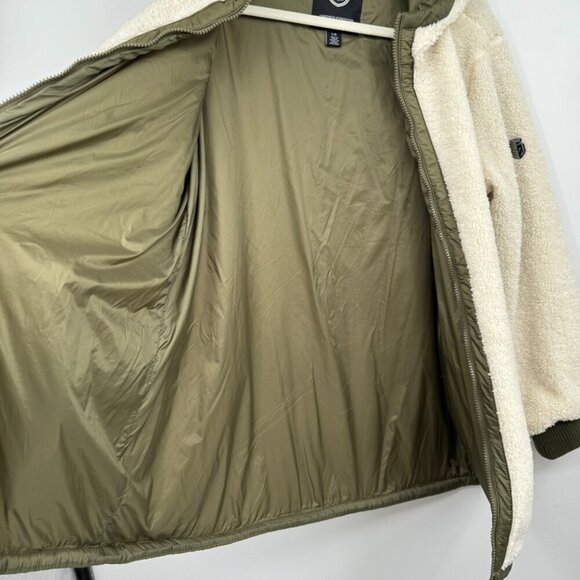 1 Madison Expedition Women's Knit Coat Jacket, Off White Size Large - Picture 8 of 13